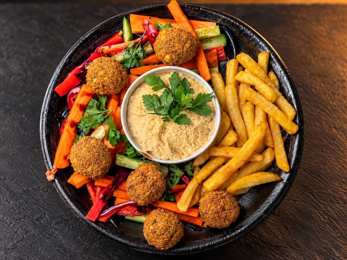 Falafel tál