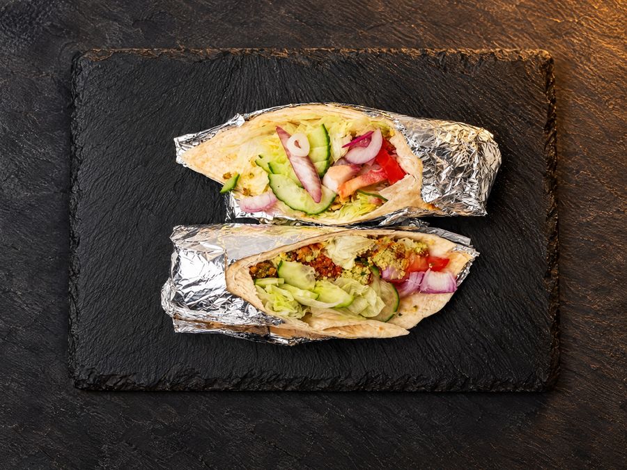 Falafel wrap