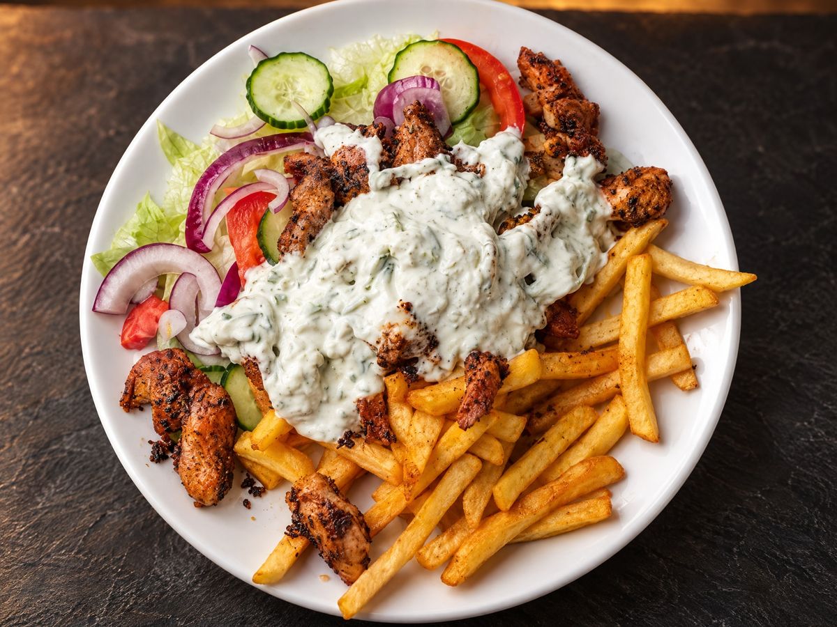 Gyros tál